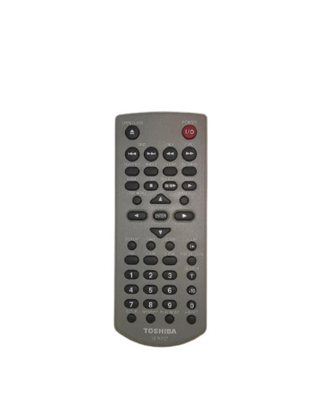 Genuine Toshiba SE-R0127 OEM Remote Control - Has Been Cleaned and Tested